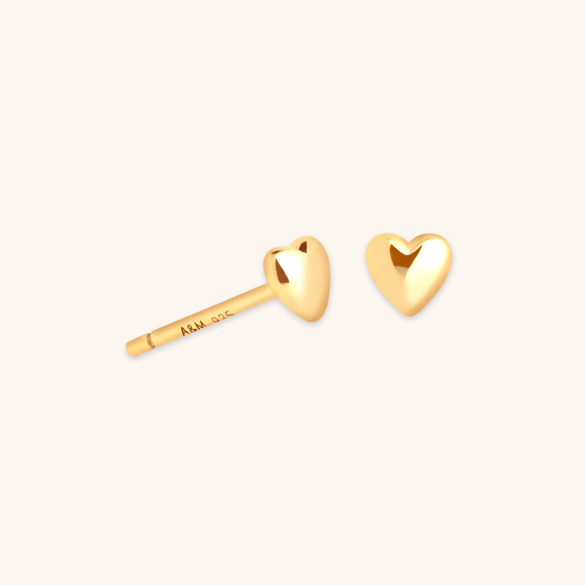 Heart Stud Earrings