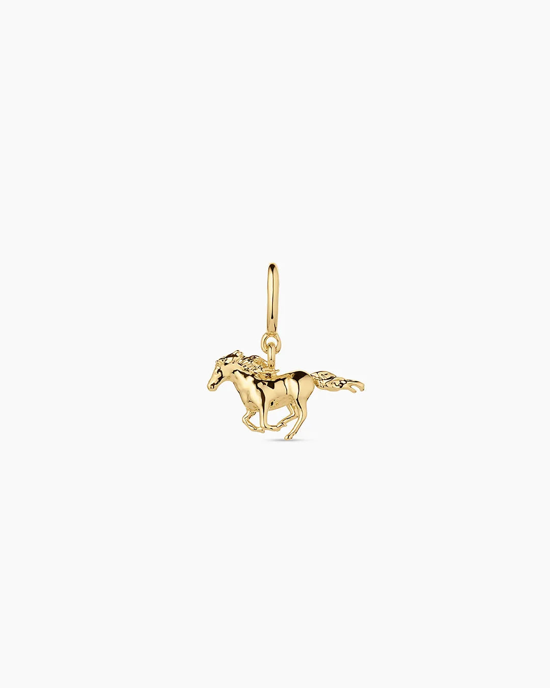 Horse Parker Charm in 18K Gold Plated