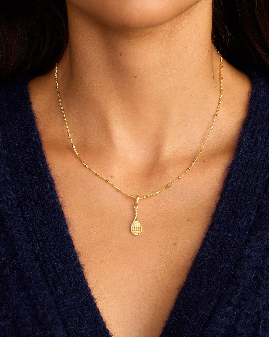 Varsity Parker Charm in 18K Gold Plated