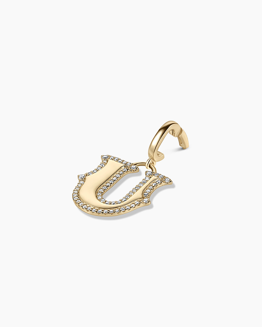 Diamond Era Alphabet Charm in 14K Gold