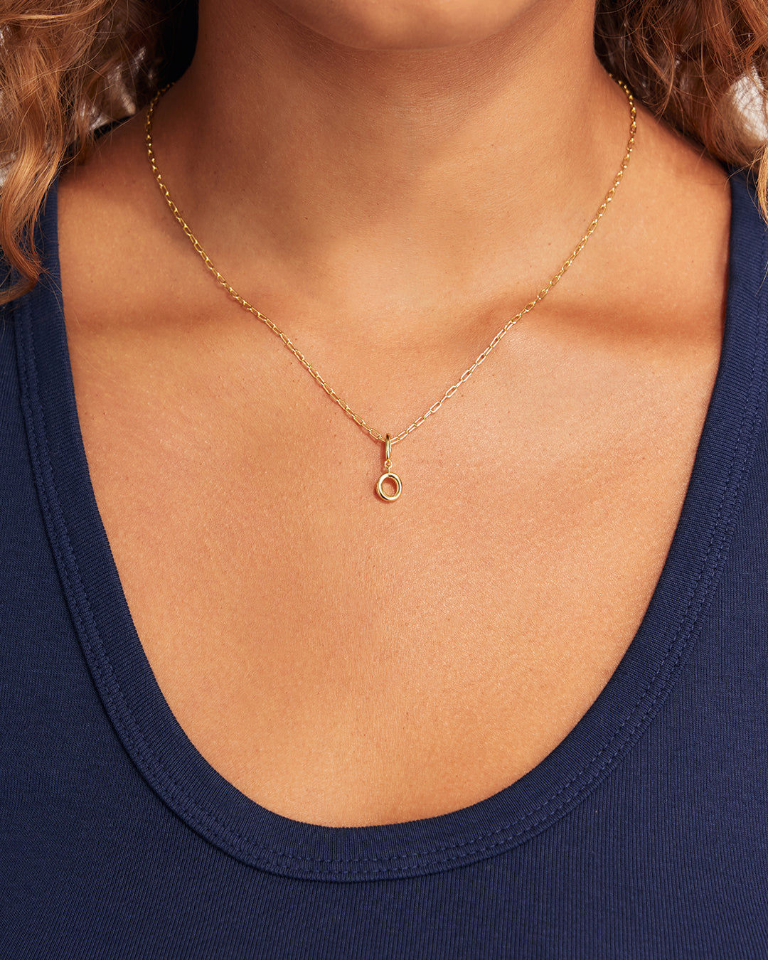 Ryder Greek Alphabet Charm in 18K Gold Plated
