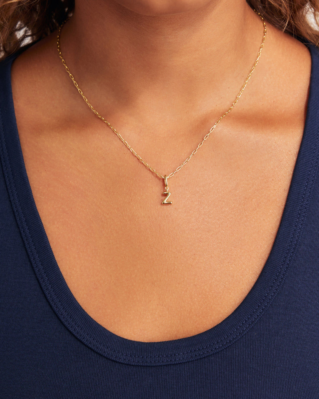 Ryder Greek Alphabet Charm in 18K Gold Plated