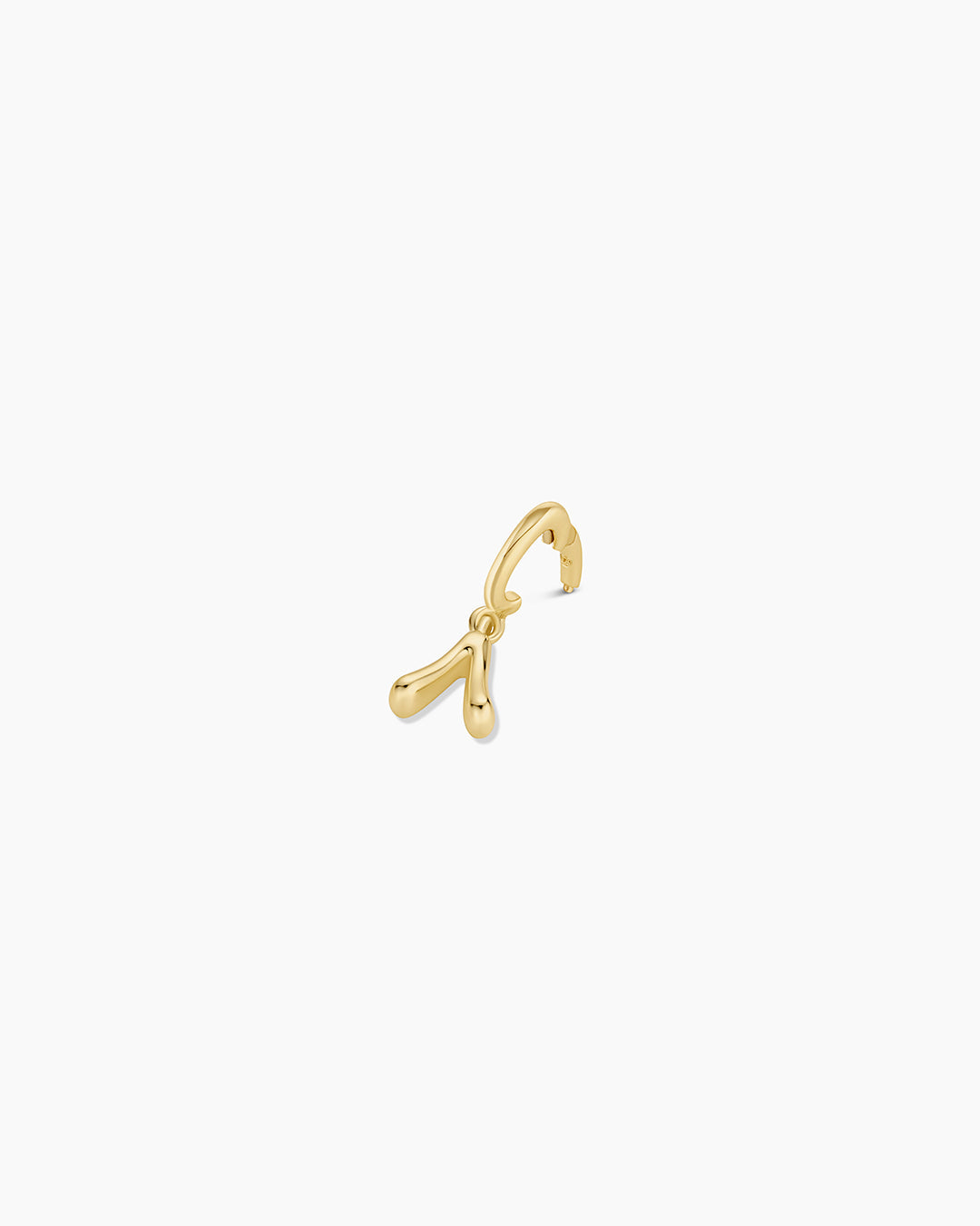 Ryder Greek Alphabet Charm in 18K Gold Plated