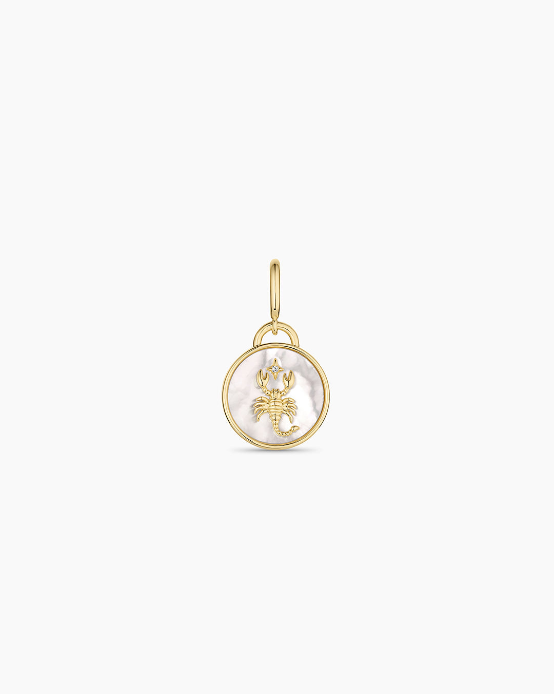 Vintage Zodiac Charm in 18K Gold Plated
