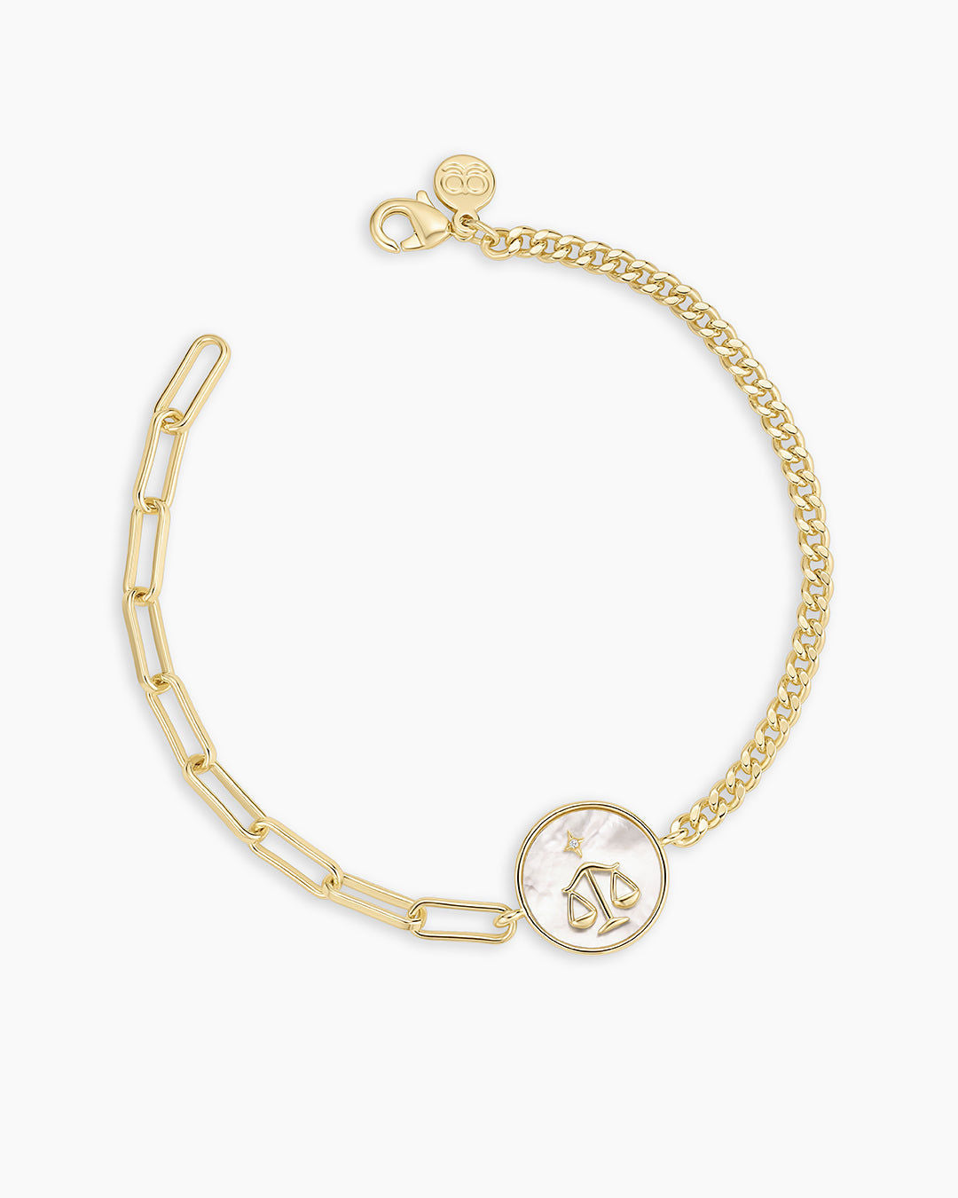 Vintage Zodiac Bracelet in 18K Gold Plated