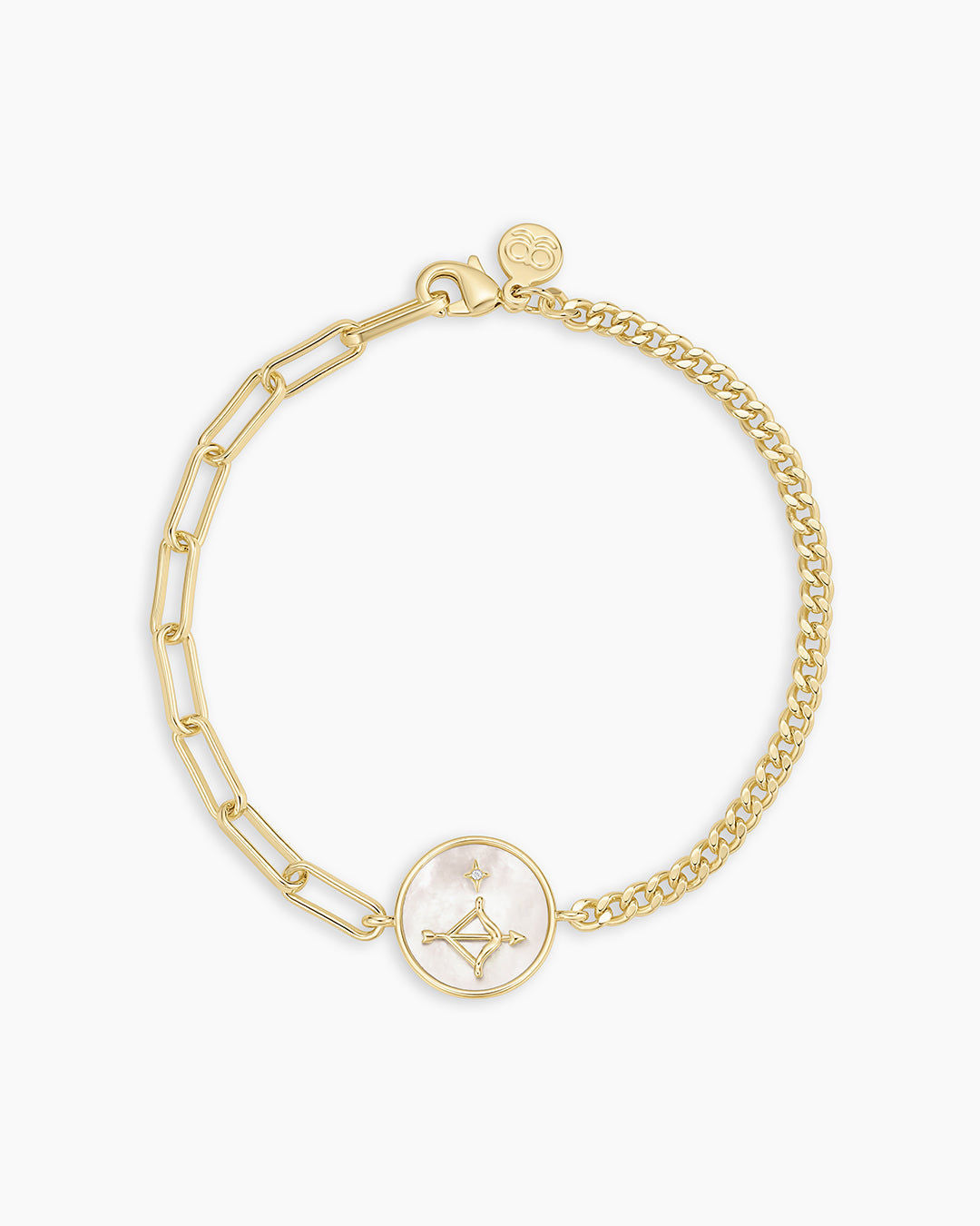 Vintage Zodiac Bracelet in 18K Gold Plated
