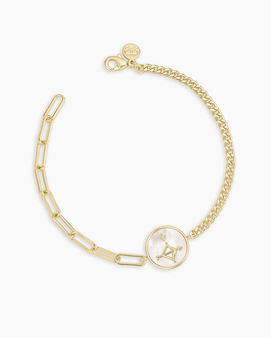 Vintage Zodiac Bracelet in 18K Gold Plated