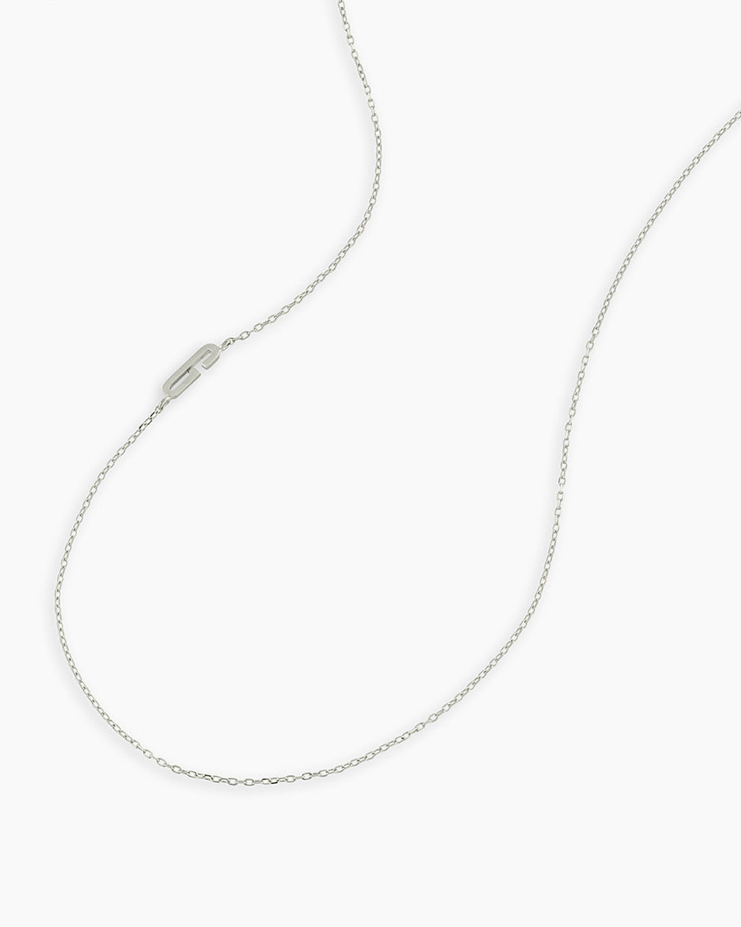 Alphabet Necklace in 14K Gold
