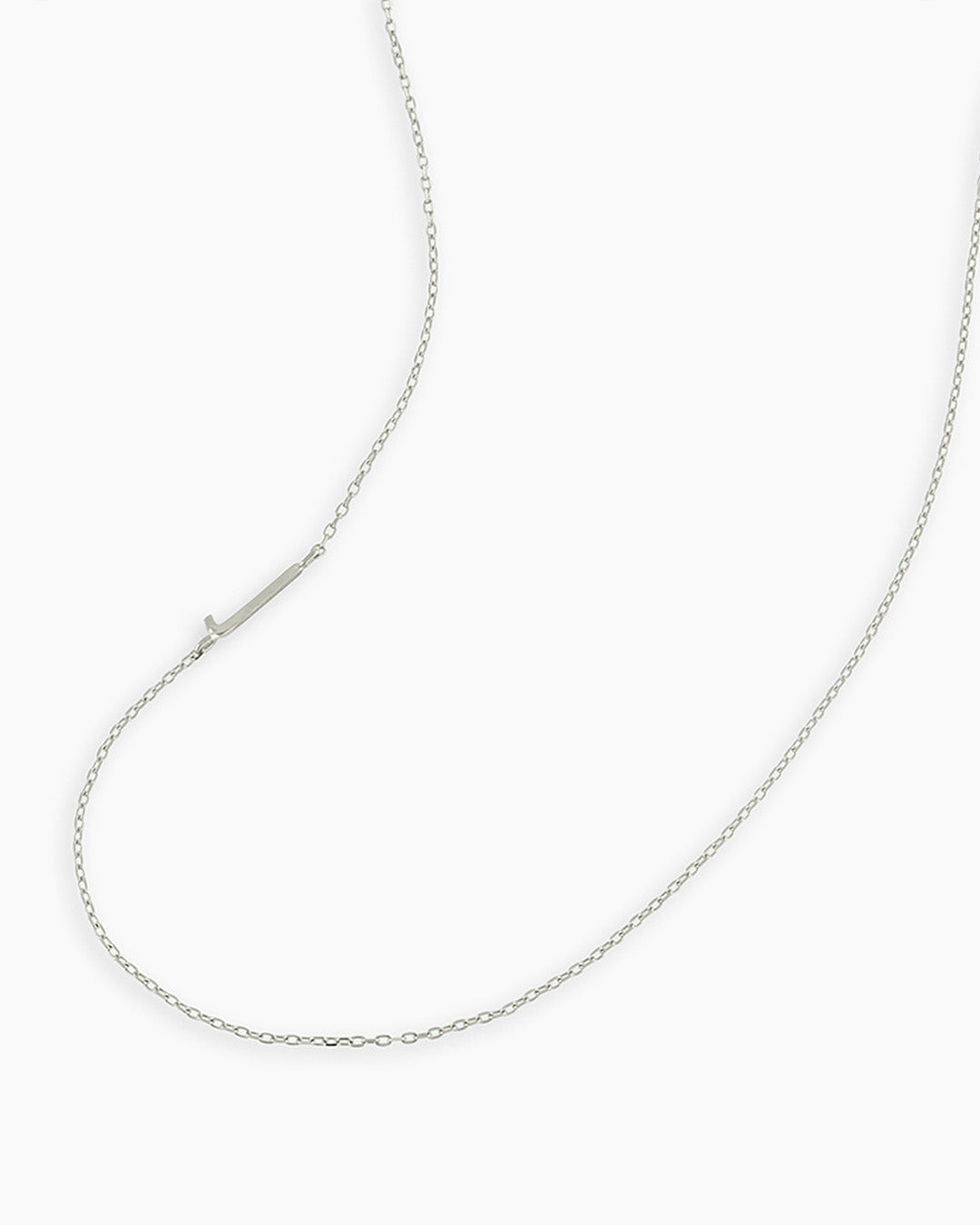 Alphabet Necklace in 14K Gold