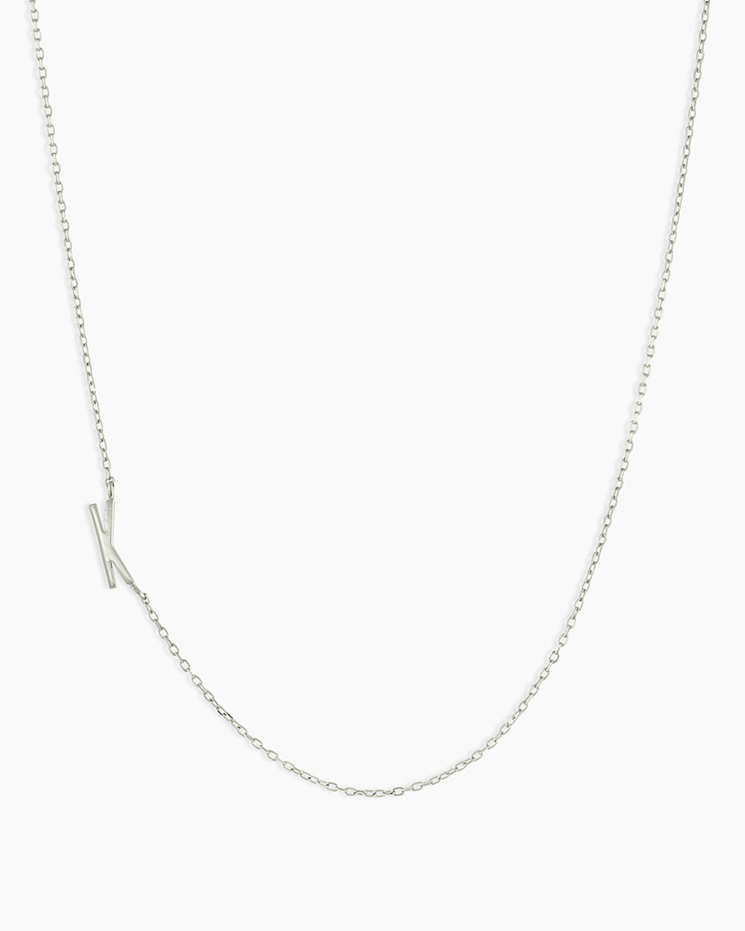 Alphabet Necklace in 14K Gold