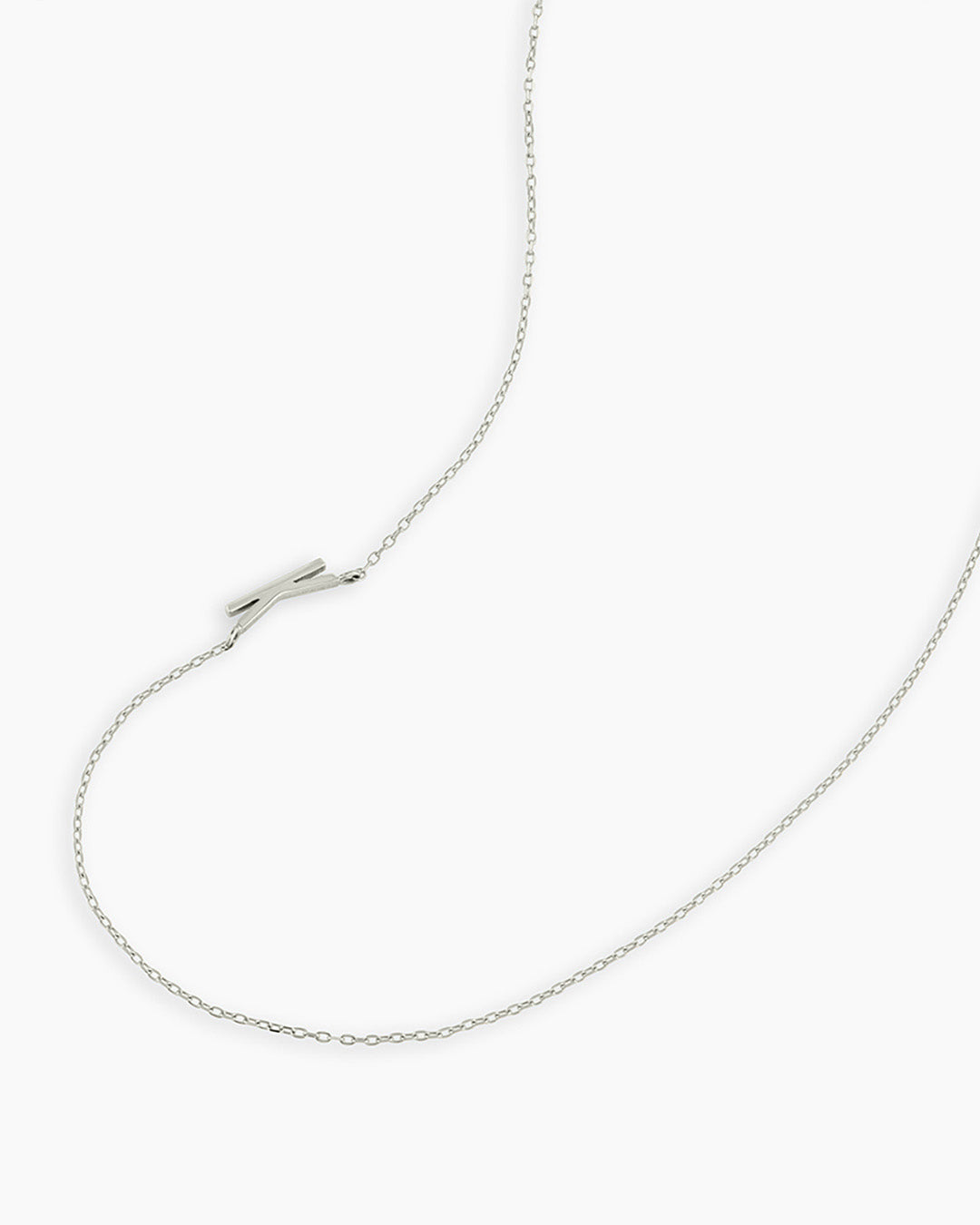 Alphabet Necklace in 14K Gold