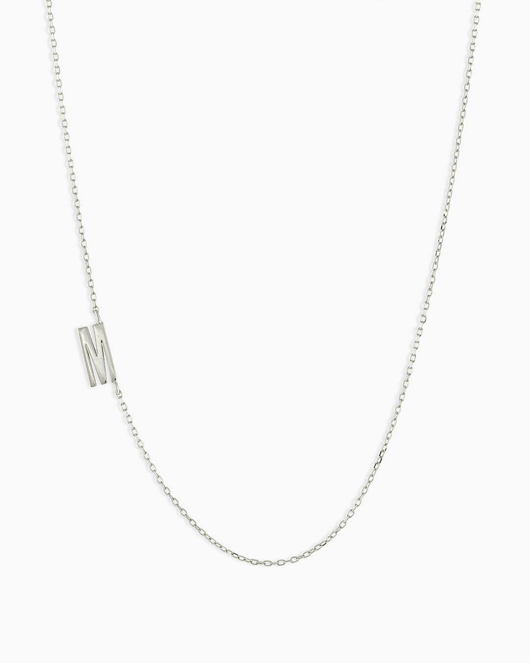 Alphabet Necklace in 14K Gold