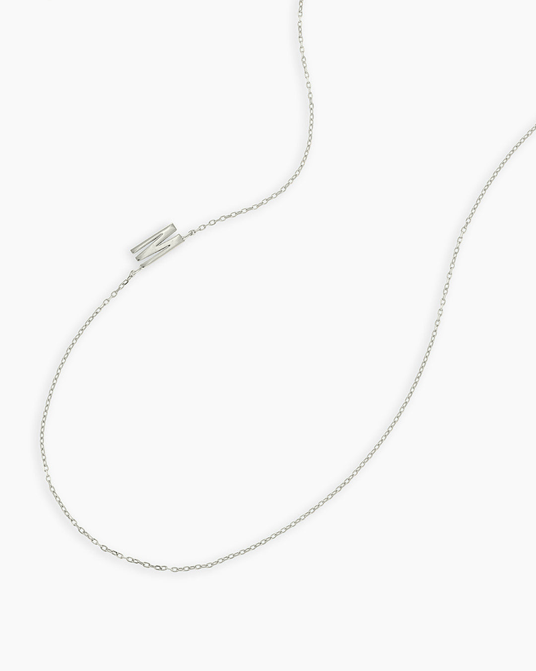 Alphabet Necklace in 14K Gold