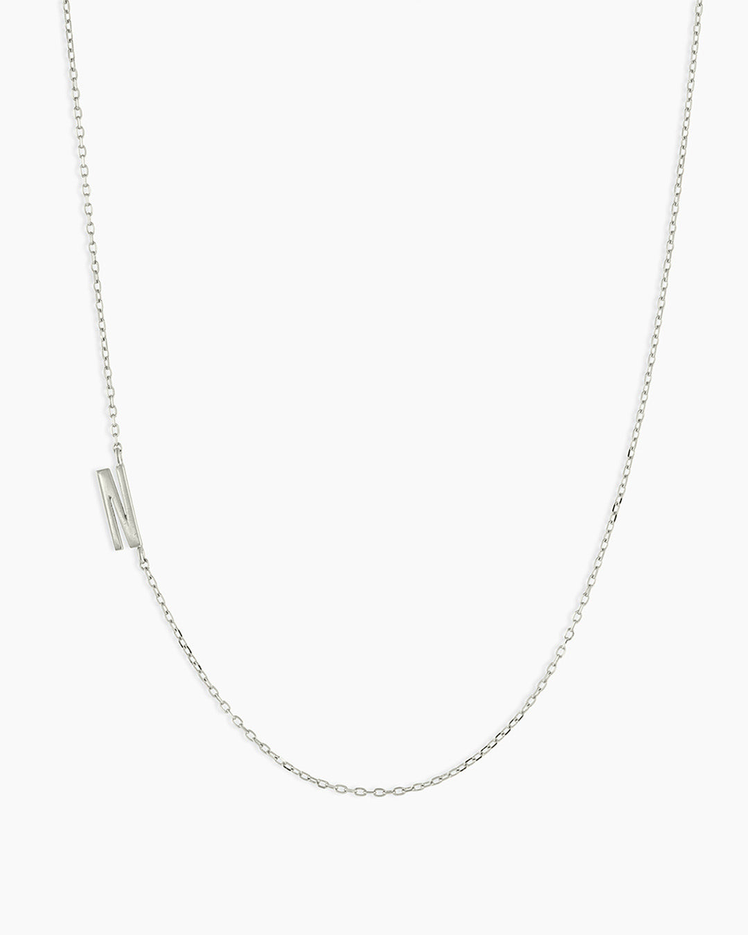 Alphabet Necklace in 14K Gold