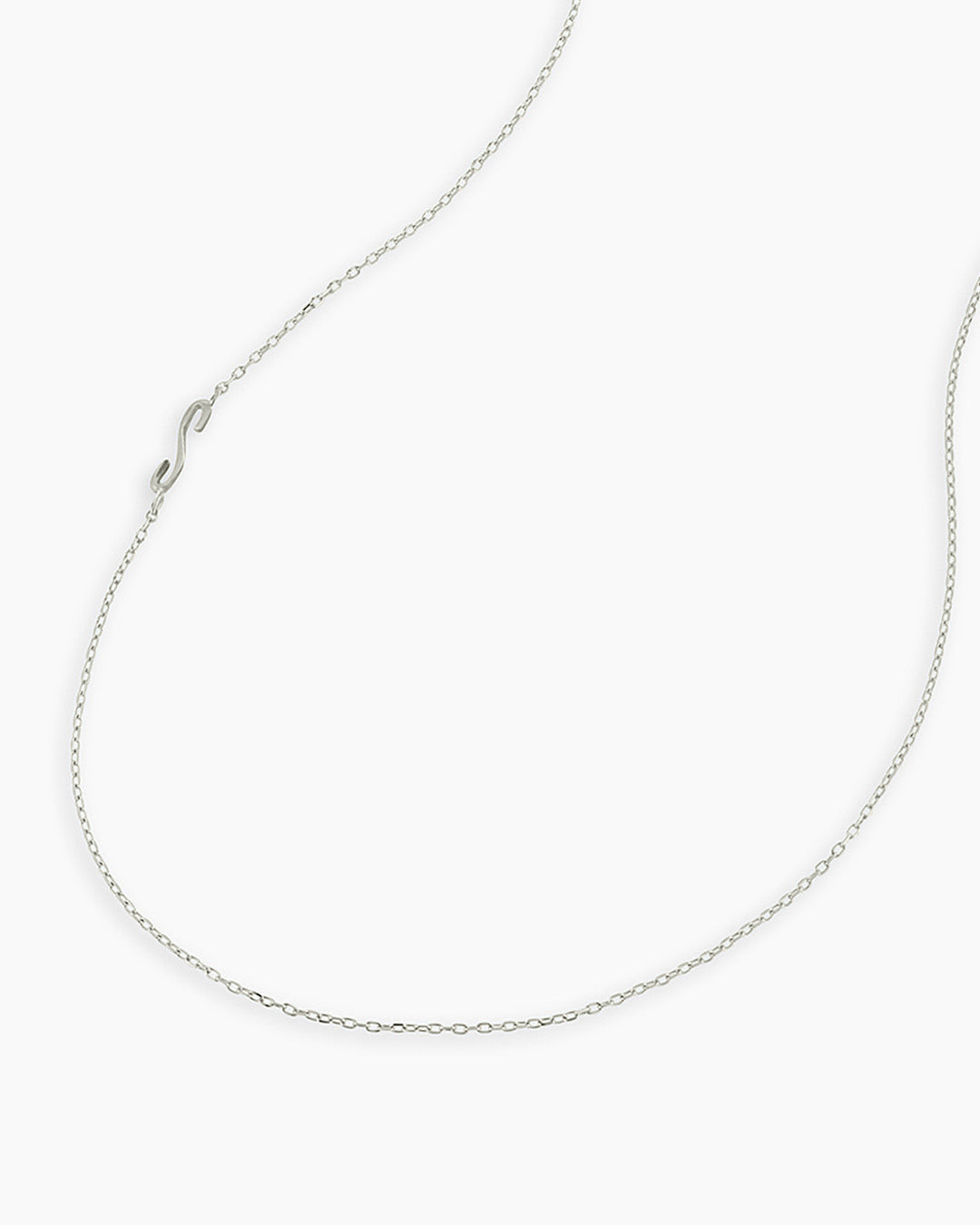 Alphabet Necklace in 14K Gold
