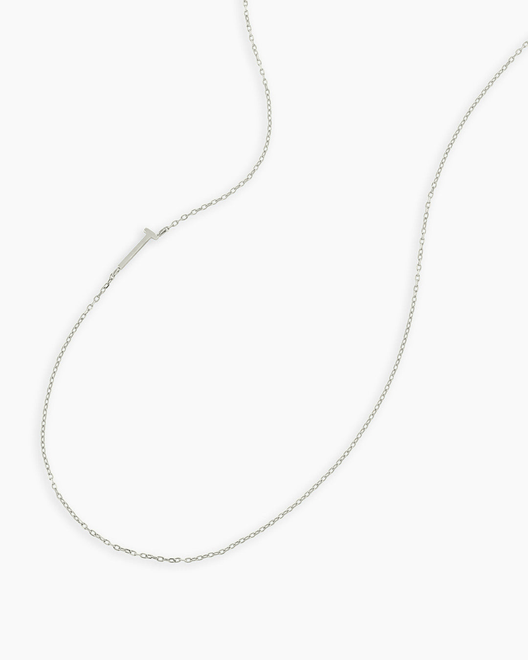Alphabet Necklace in 14K Gold