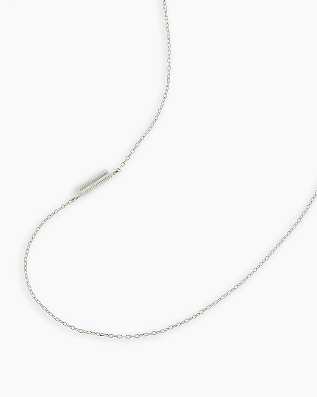 Alphabet Necklace in 14K Gold