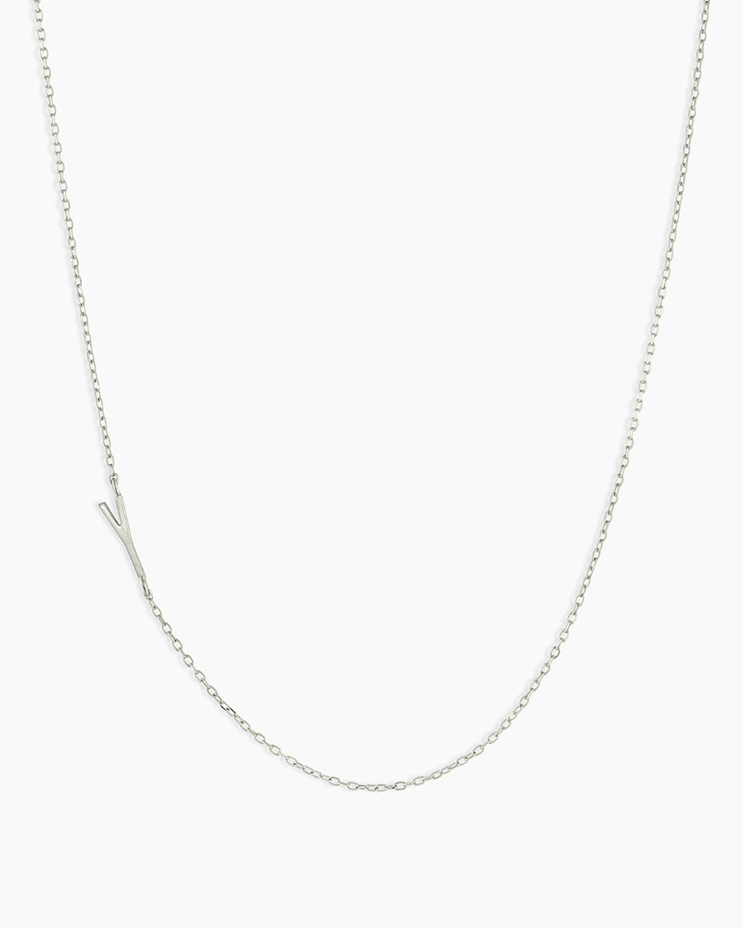 Alphabet Necklace in 14K Gold