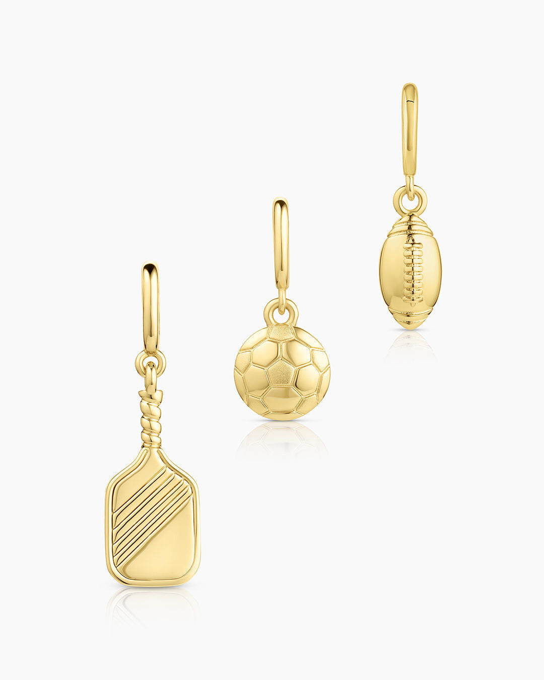 Varsity Parker Charm in 18K Gold Plated