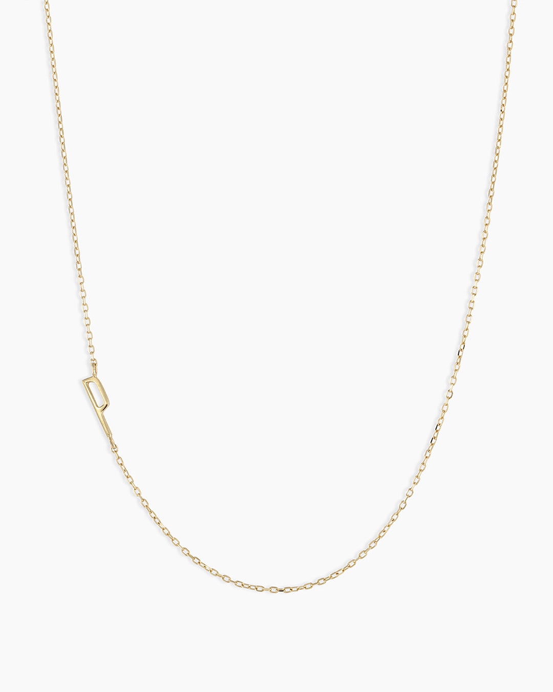 Alphabet Necklace in 14K Gold