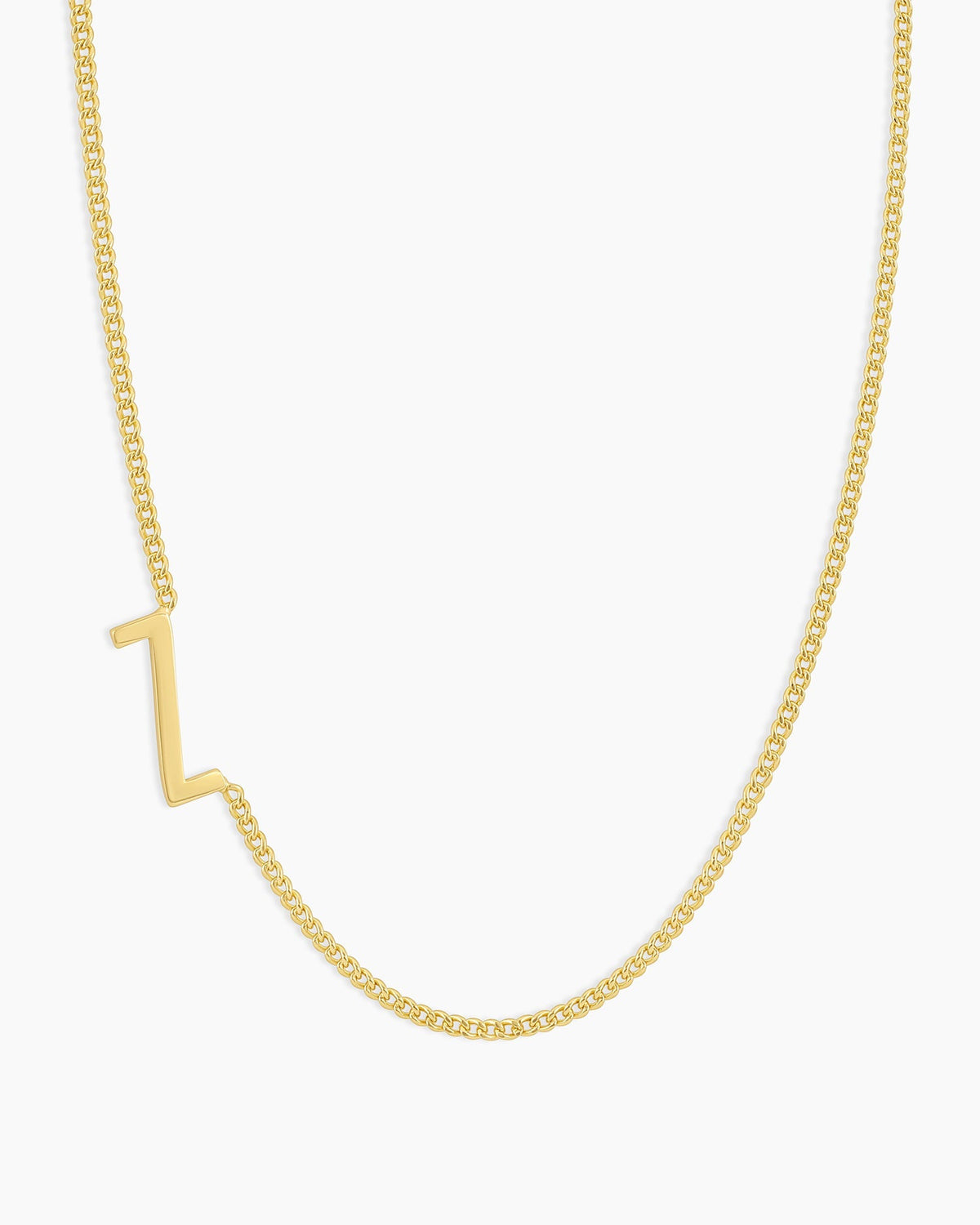 Wilder Alphabet Necklace in 18K Gold Plated