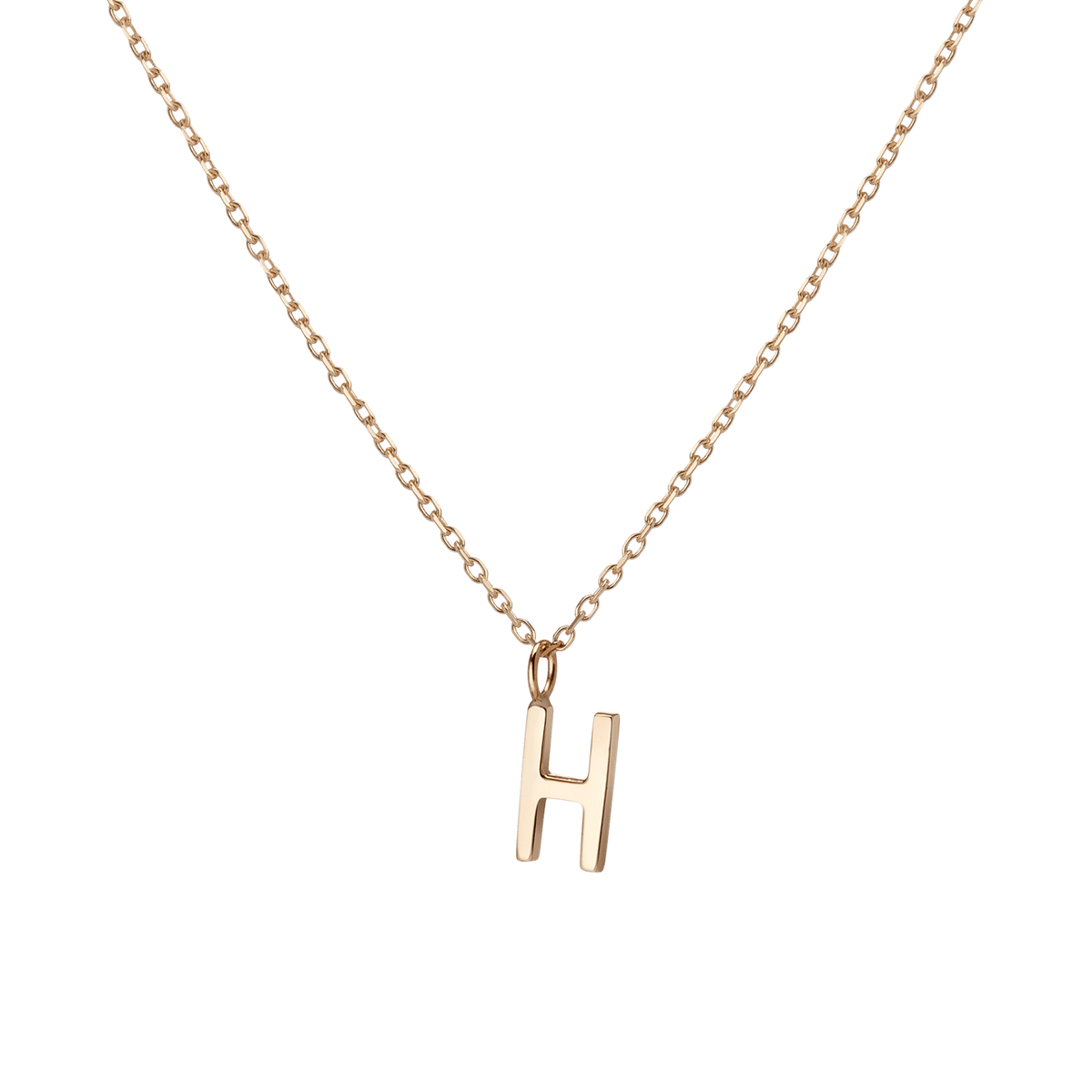 Classic Gold Letter Necklace