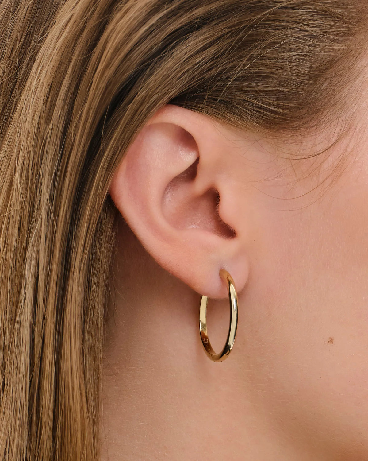 Isola Large Hoop Earrings