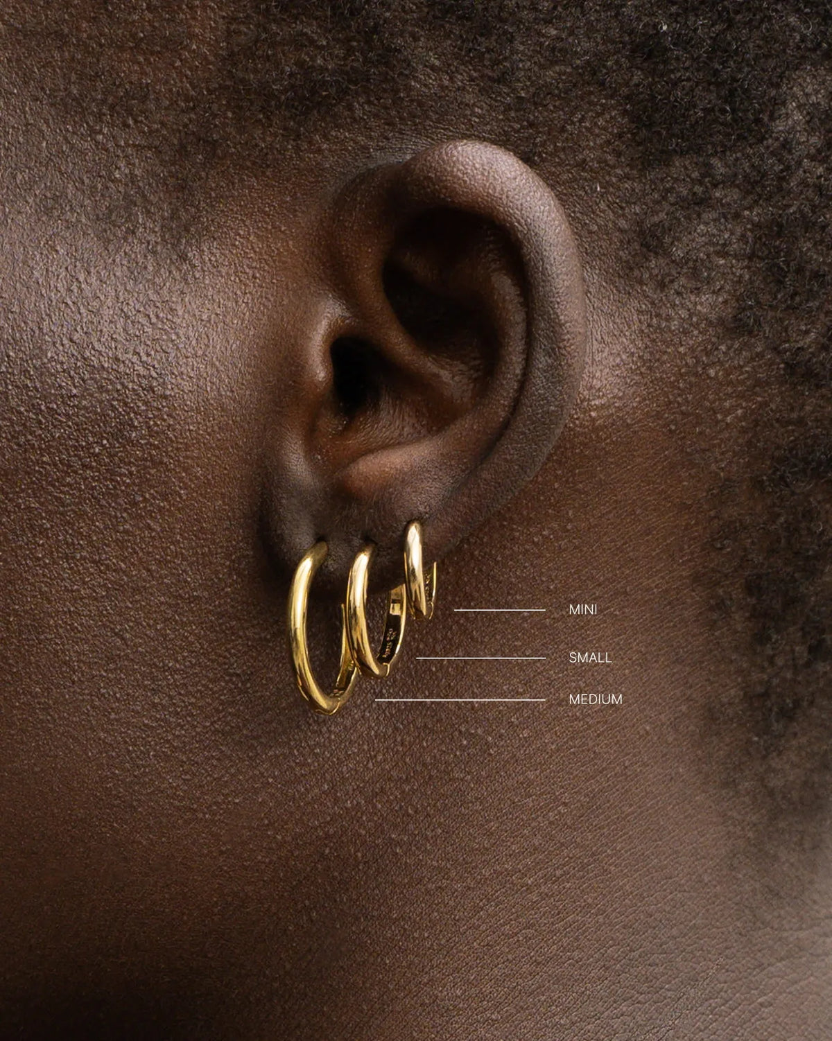 Isola Medium Hoop Earrings