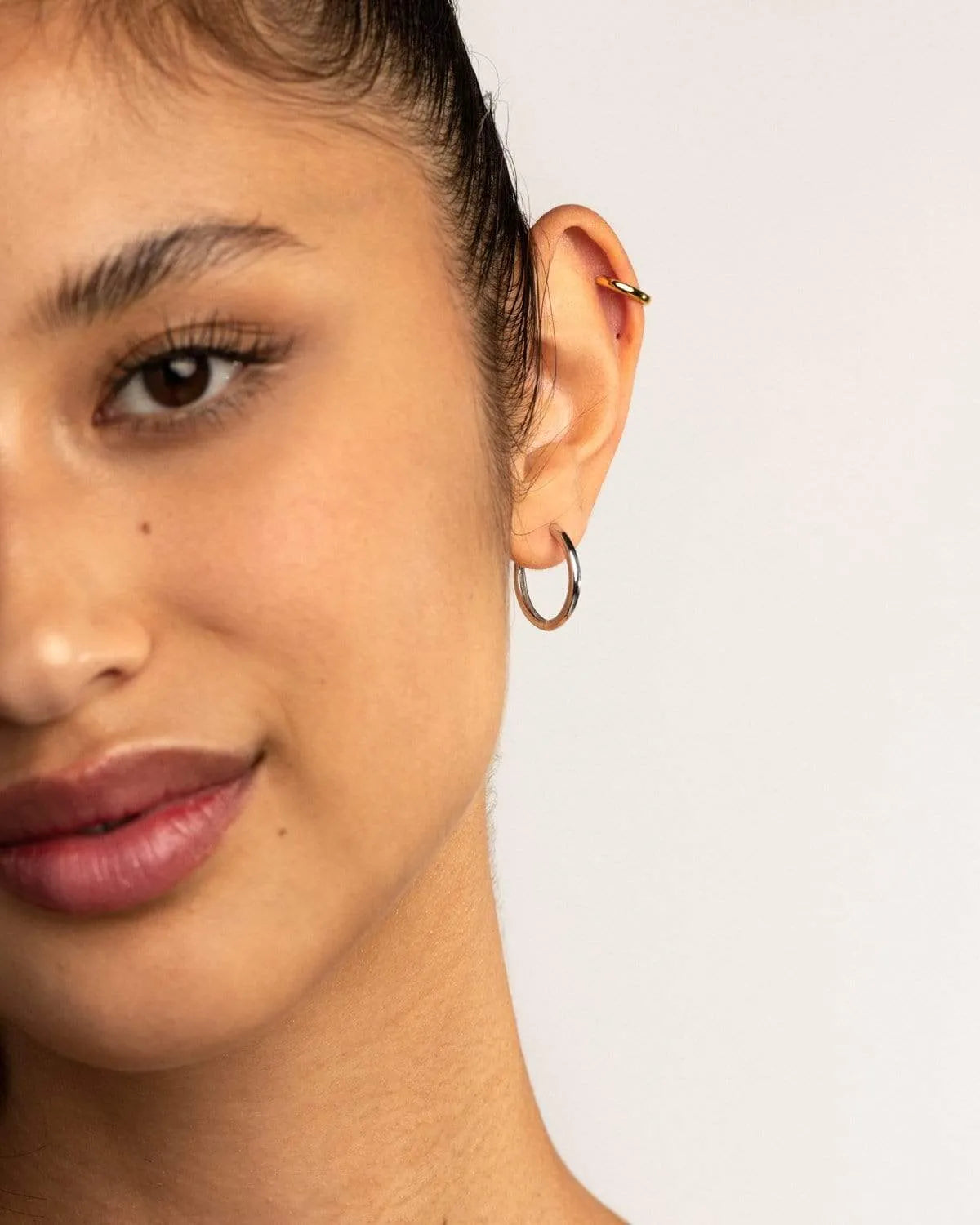 Isola Medium Hoop Earrings