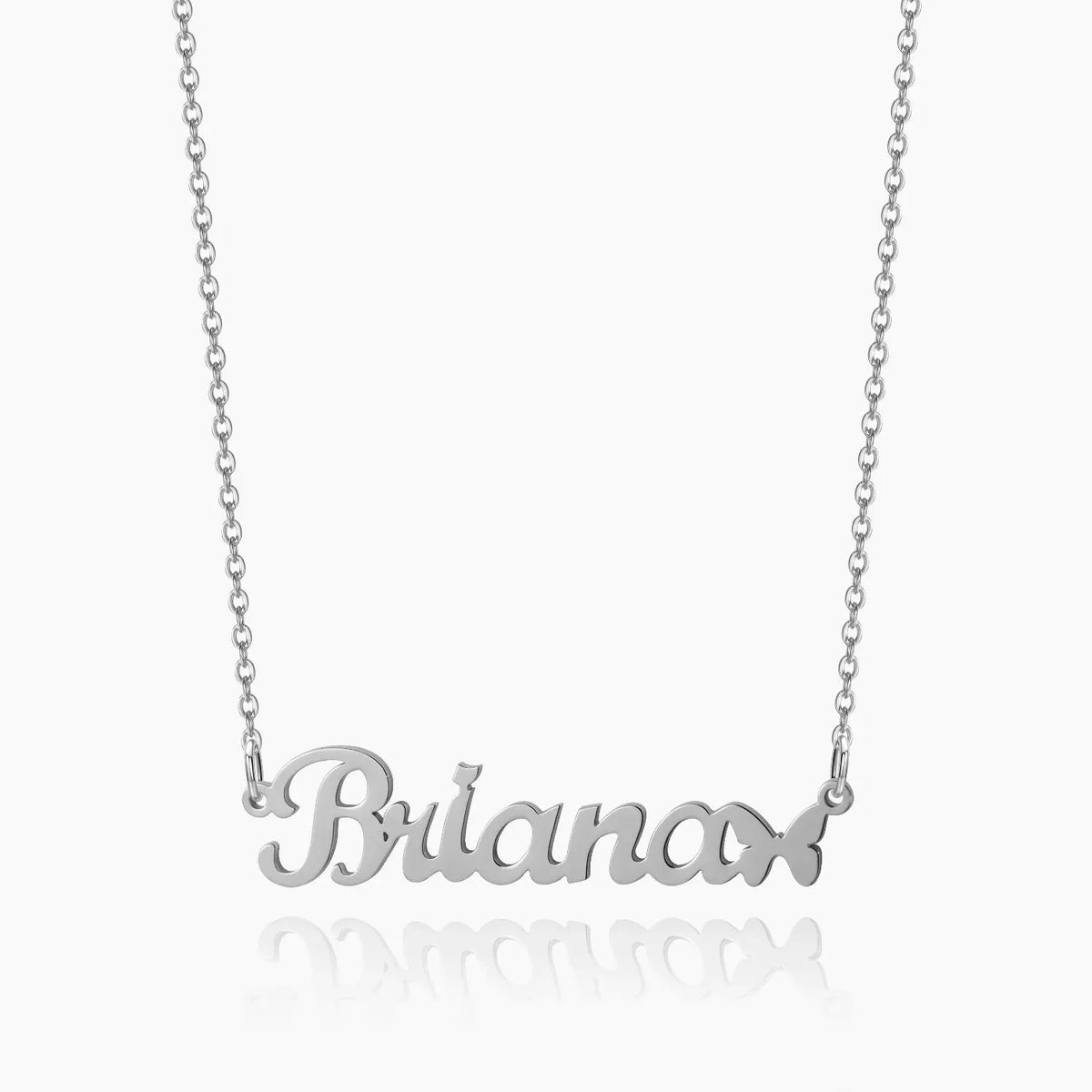 Kids' Butterfly Name Necklace