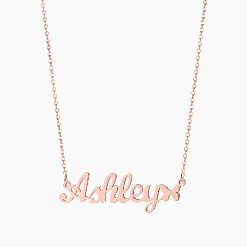Kids' Butterfly Name Necklace