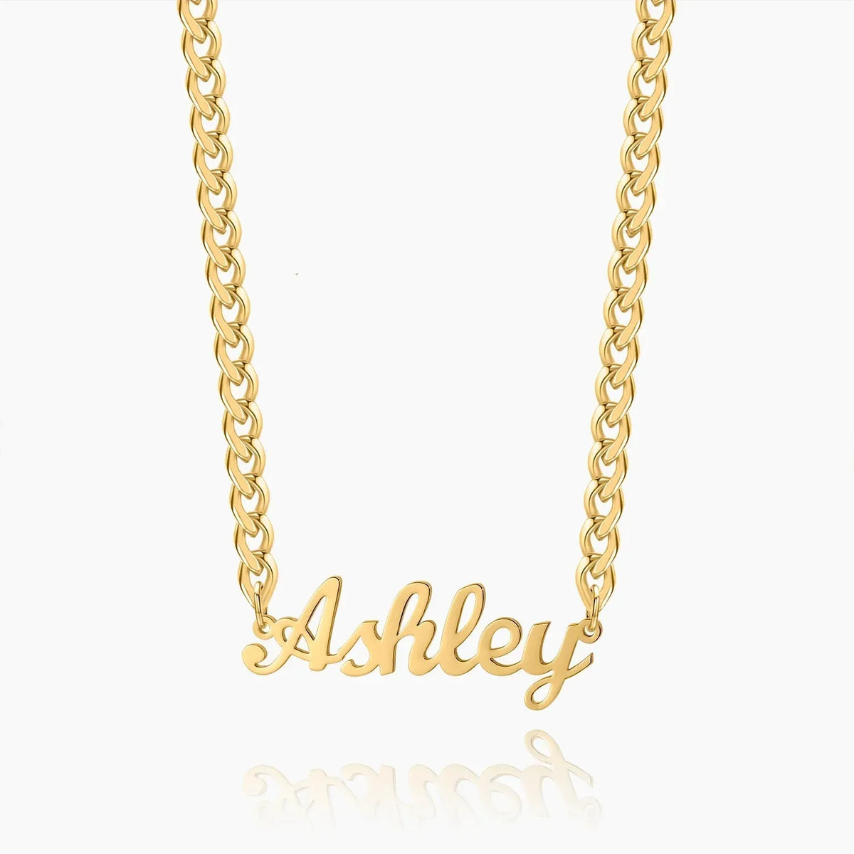 Kids' Custom Name Cuban Chain Necklace