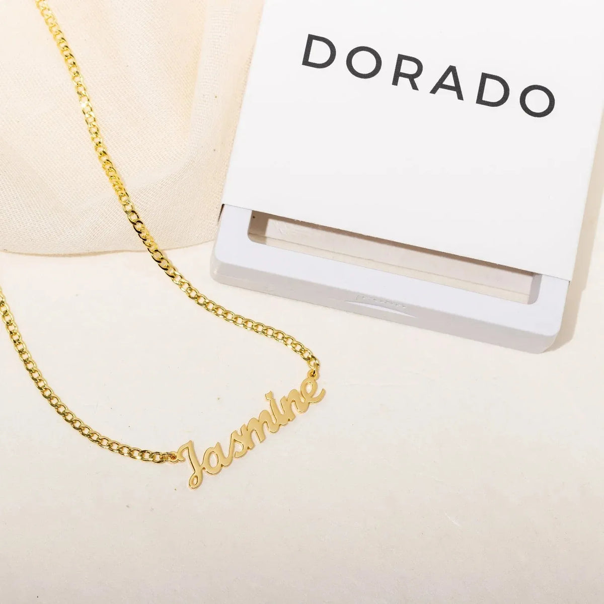 Kids' Custom Name Cuban Chain Necklace