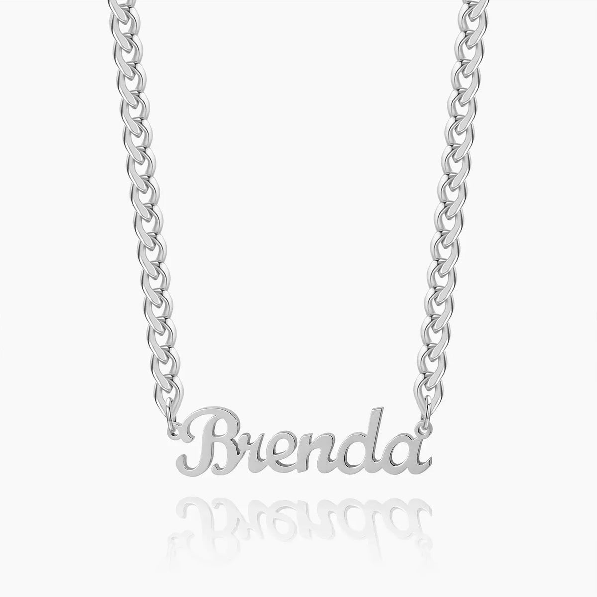 Kids' Custom Name Cuban Chain Necklace