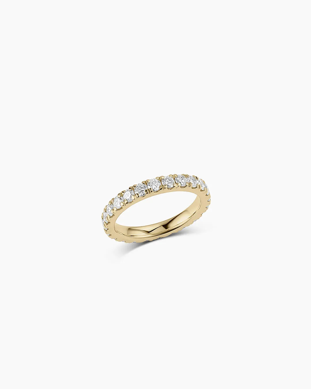 Lab Grown Diamond Eternity Ring in 14K Solid Gold