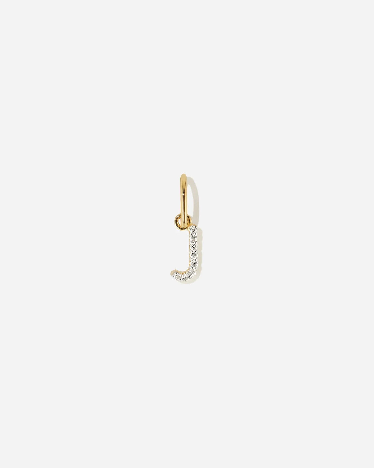 Lab-Grown Diamond Letter Charm