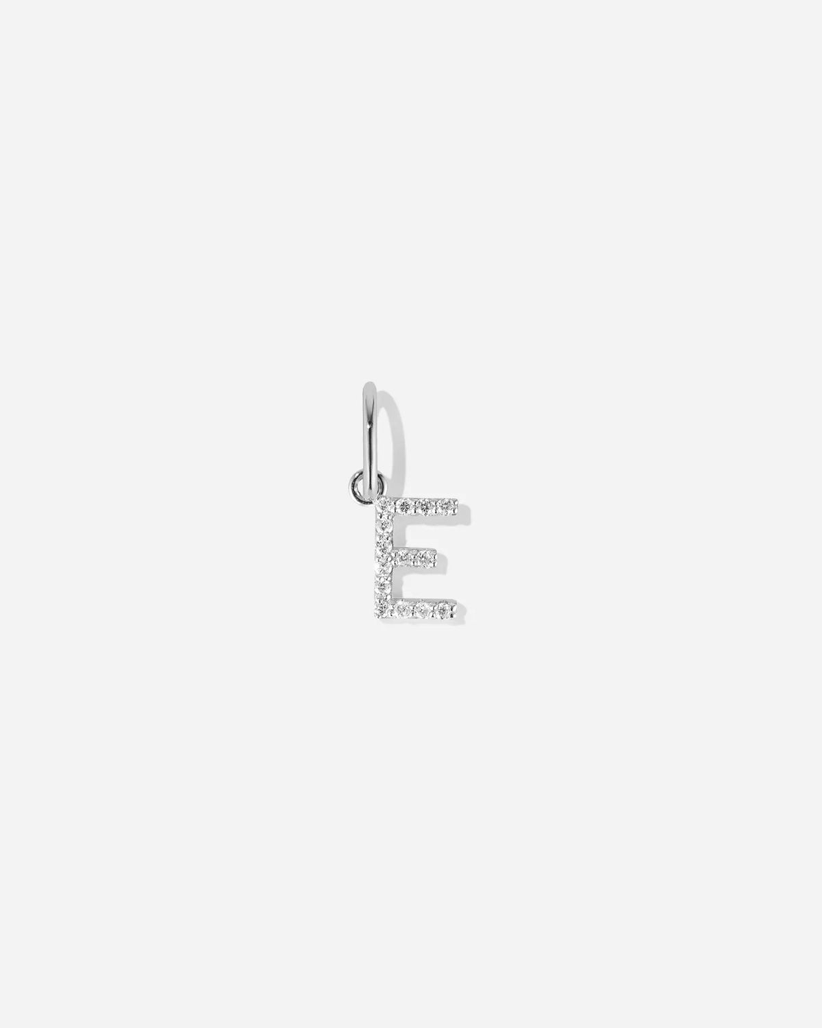Lab-Grown Diamond Letter Charm