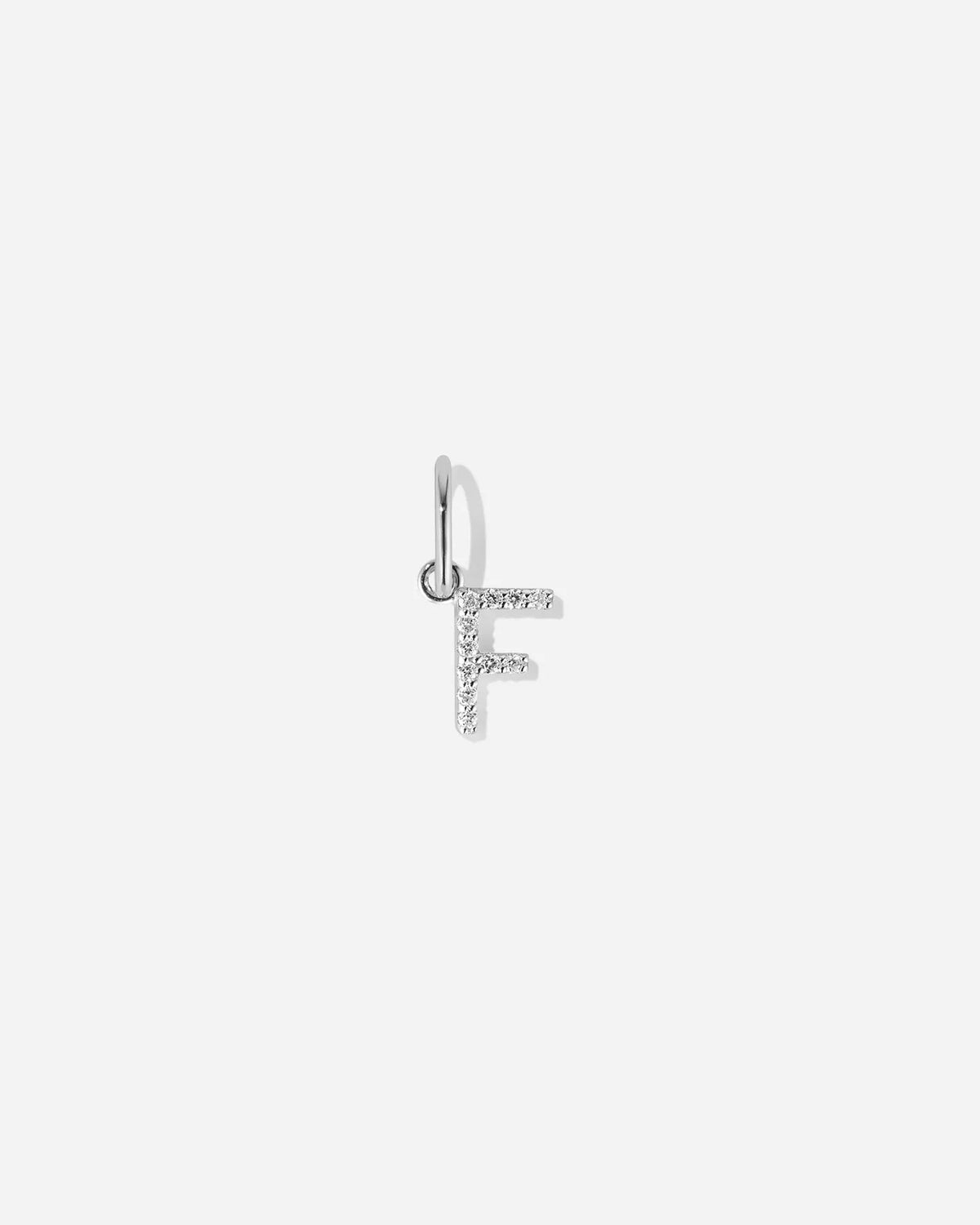 Lab-Grown Diamond Letter Charm