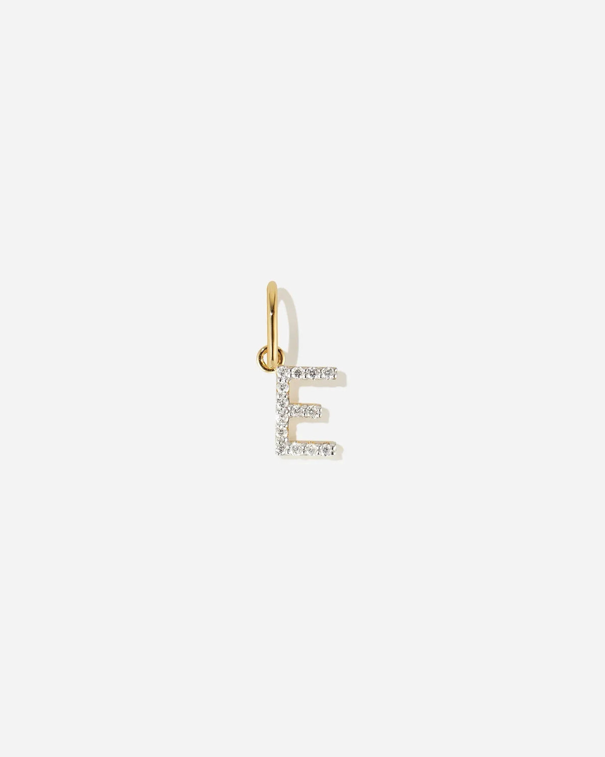 Lab-Grown Diamond Letter Charm
