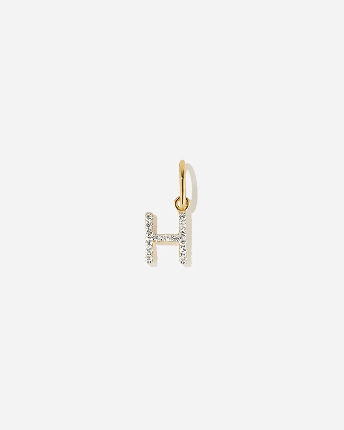 Lab-Grown Diamond Letter Charm