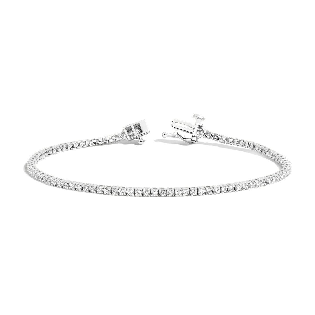 Lab Grown Diamond Tennis Bracelet