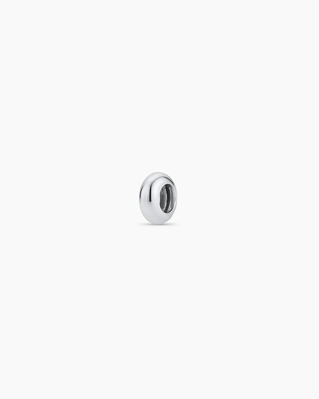 Lou Halo Charm in 14K White Gold