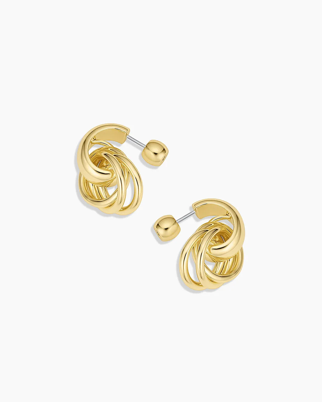 Lou Trio Earrings in 18K Gold Plated