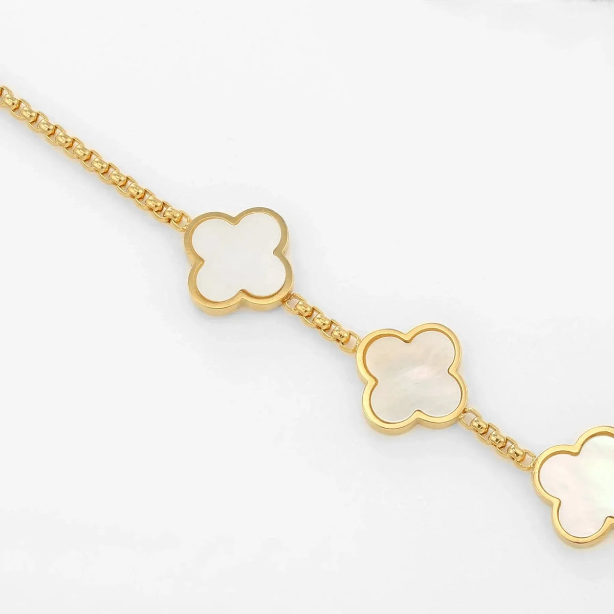 Lucky Clover Charm Bracelet