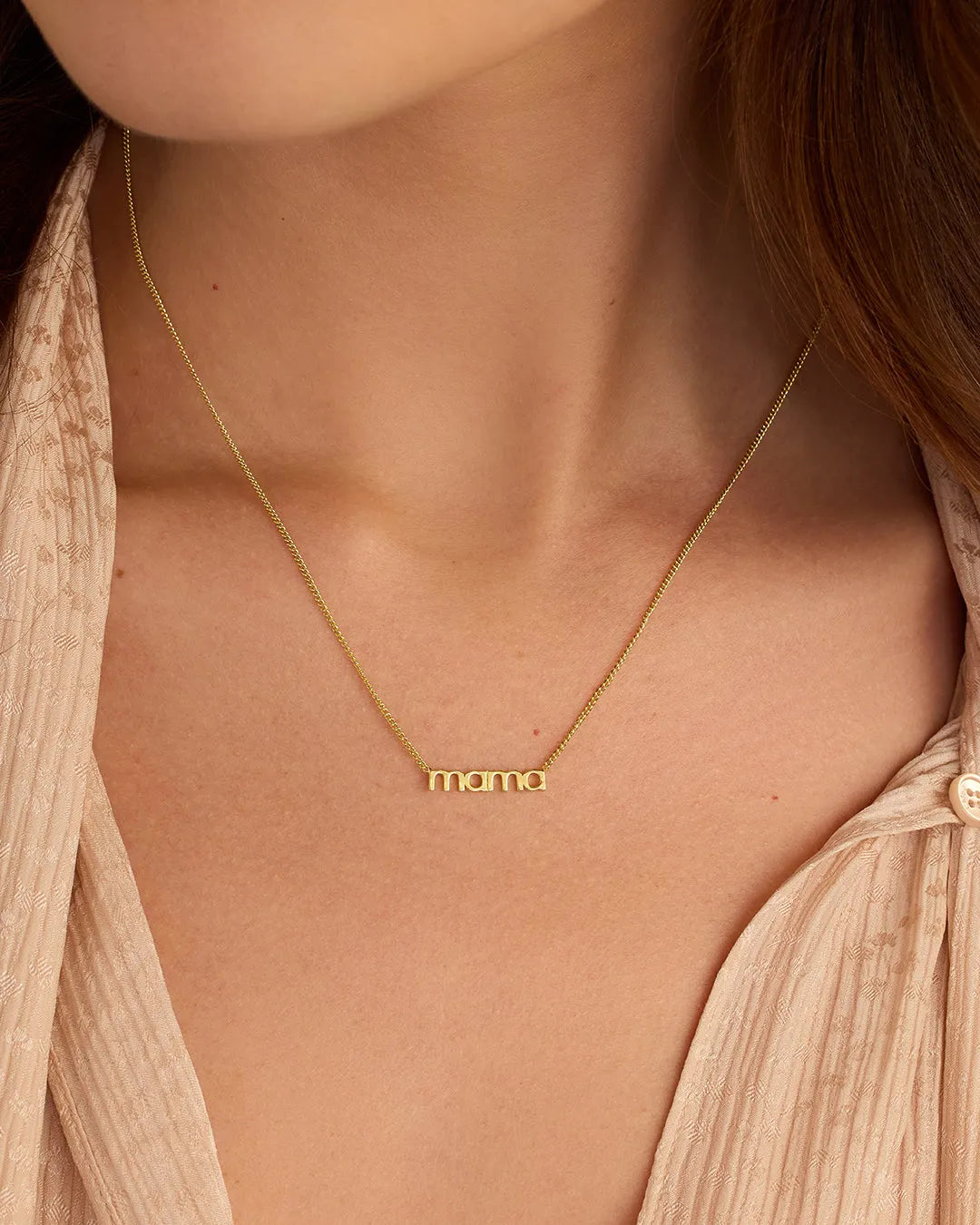Mama Wilder Necklace in 18K Gold Plated