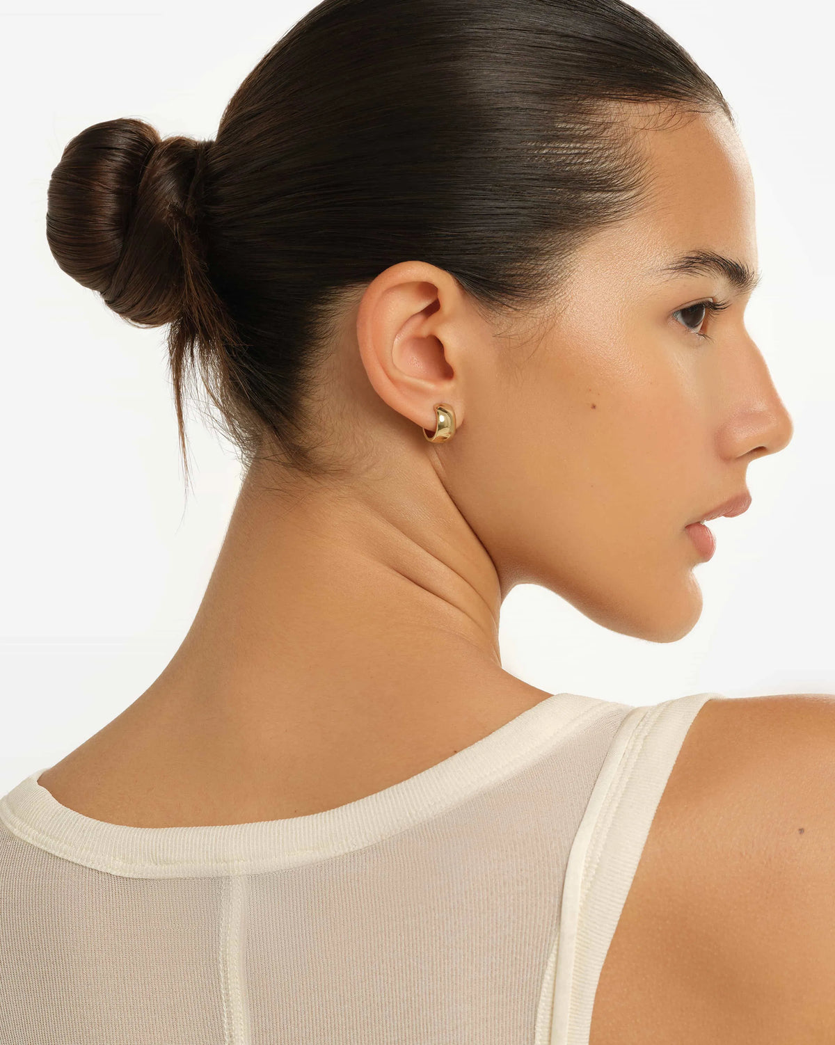 Manza Small Hoop Earrings