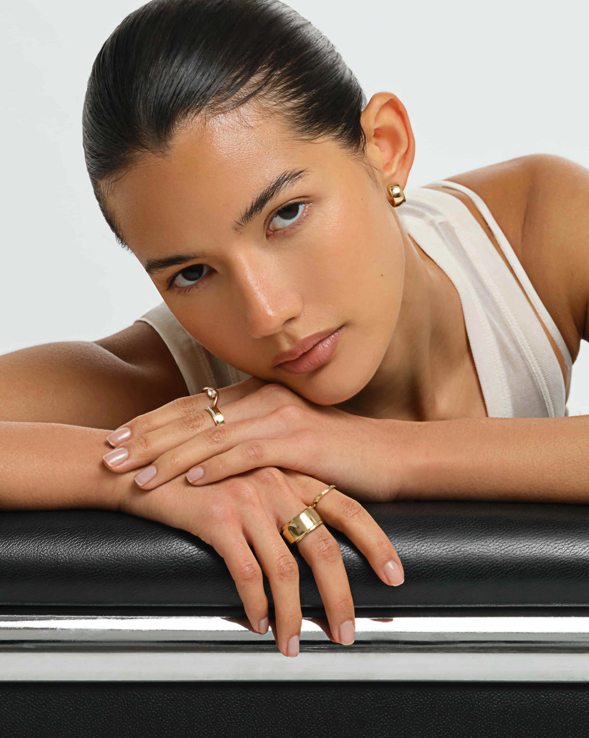 Manza Small Hoop Earrings
