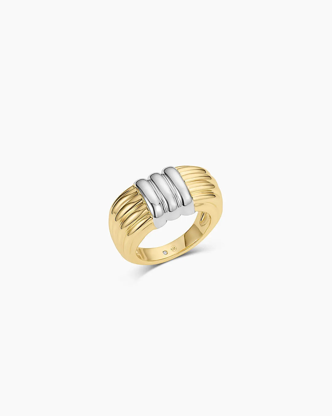 Melrose Statement Ring in 18K Gold Plated