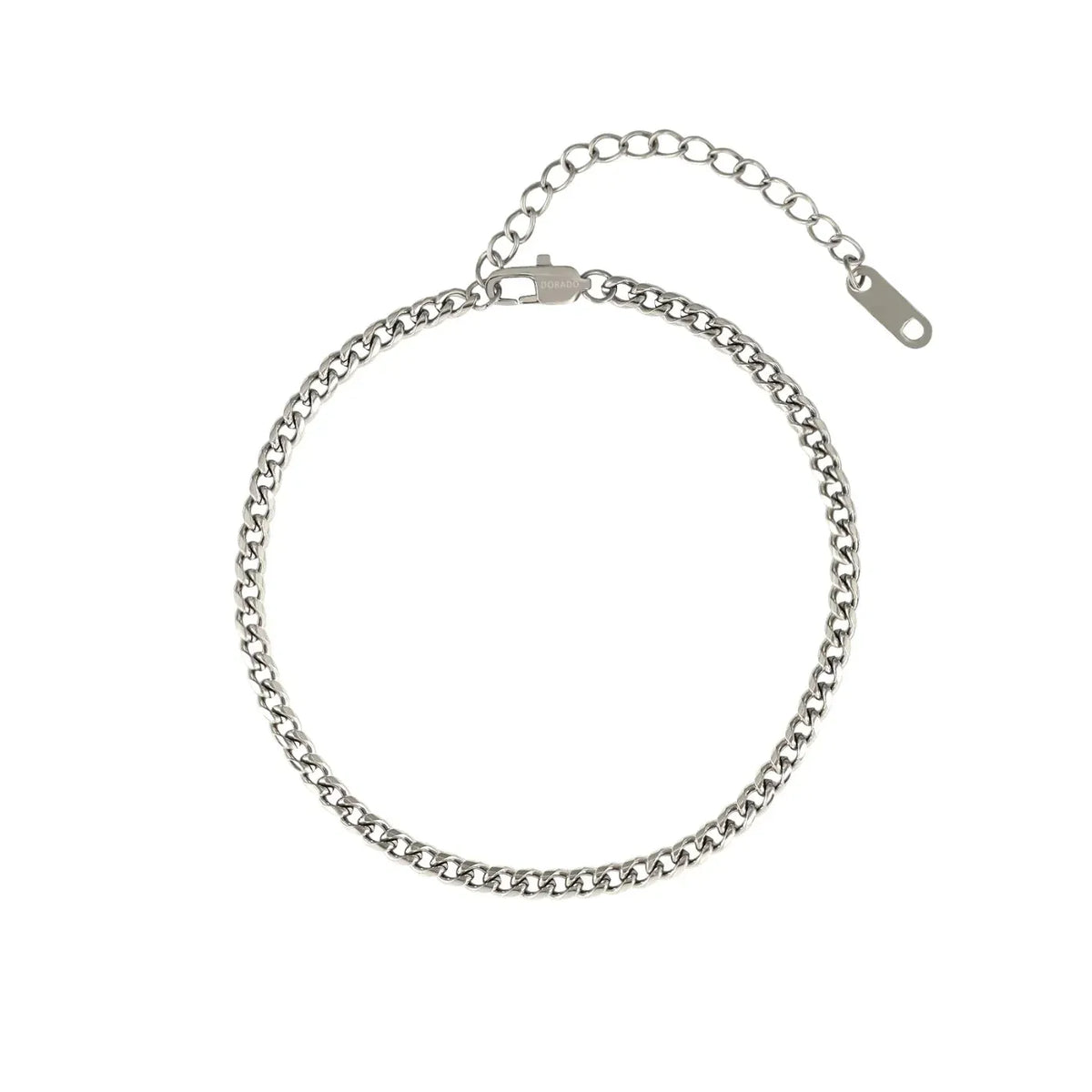 0.12 in Miami Cuban Link Anklet