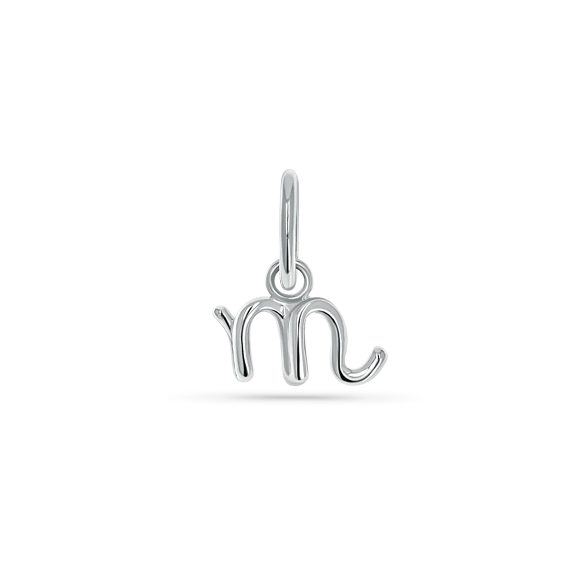 Mini Letter Charm in 14K Gold